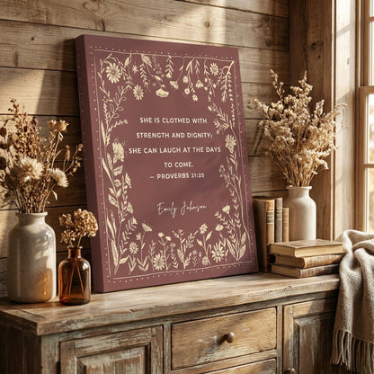 Handpicked Scripture Verses for Your Custom Canvas