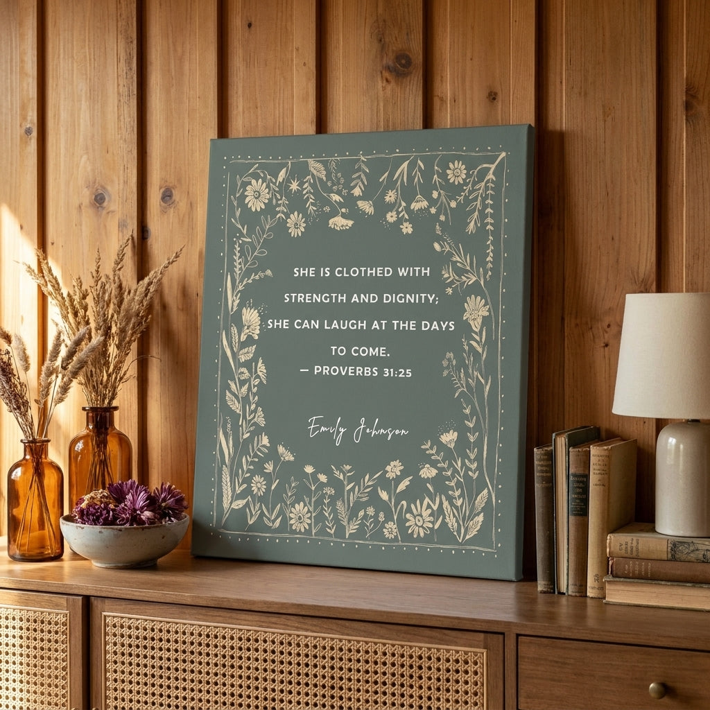 Handpicked Scripture Verses for Your Custom Canvas