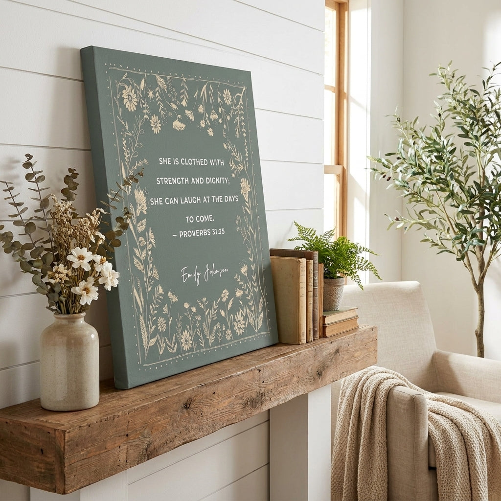 Handpicked Scripture Verses for Your Custom Canvas