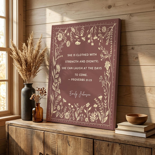 Handpicked Scripture Verses for Your Custom Canvas
